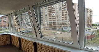 Остекление балкона Каспийск цена от 9817 руб. м/п. за 50 часов